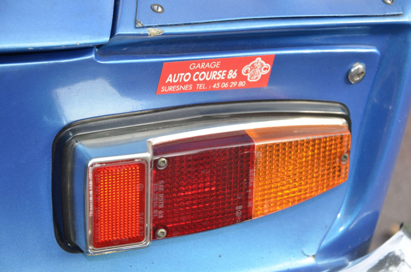 1974 Alpine Renault Berlinette 1600 SC  No reserve