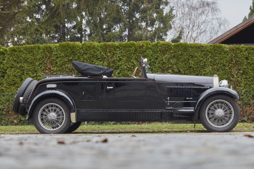 1929 Bugatti Type 44 Roadster par Frugier