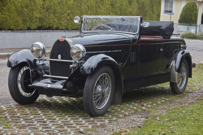 1929 Bugatti Type 44 Roadster par Frugier