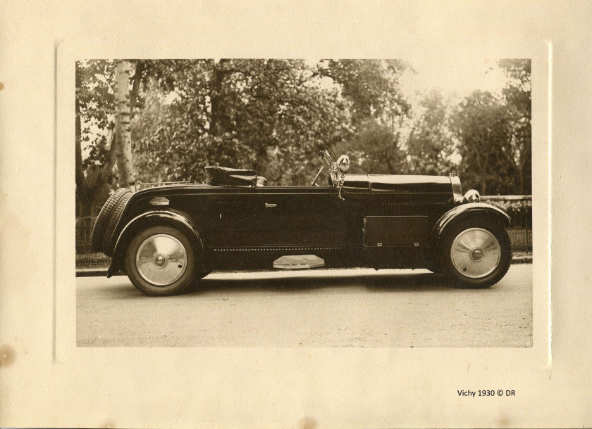 1929 Bugatti Type 44 Roadster par Frugier