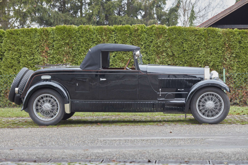 1929 Bugatti Type 44 Roadster par Frugier