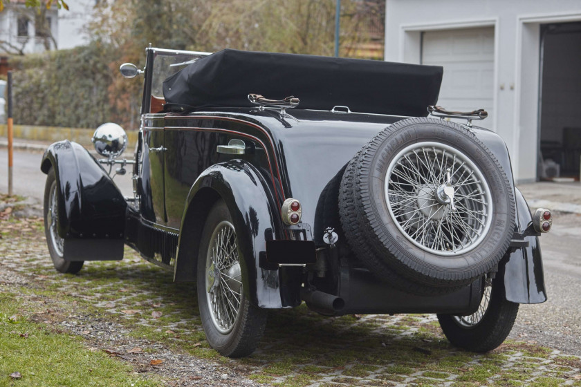 1929 Bugatti Type 44 Roadster par Frugier