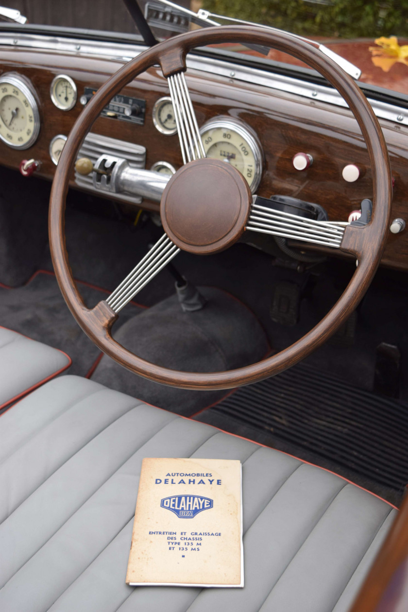 1948 Delahaye 135 M Cabriolet par Letourneur et Marchand