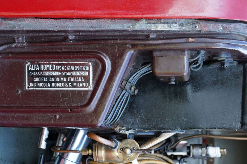 1930 Alfa Romeo 6C 1750 Gran Sport roadster Corsica