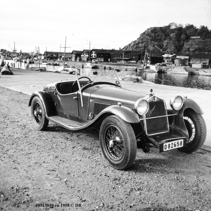 1930 Alfa Romeo 6C 1750 Gran Sport roadster Corsica