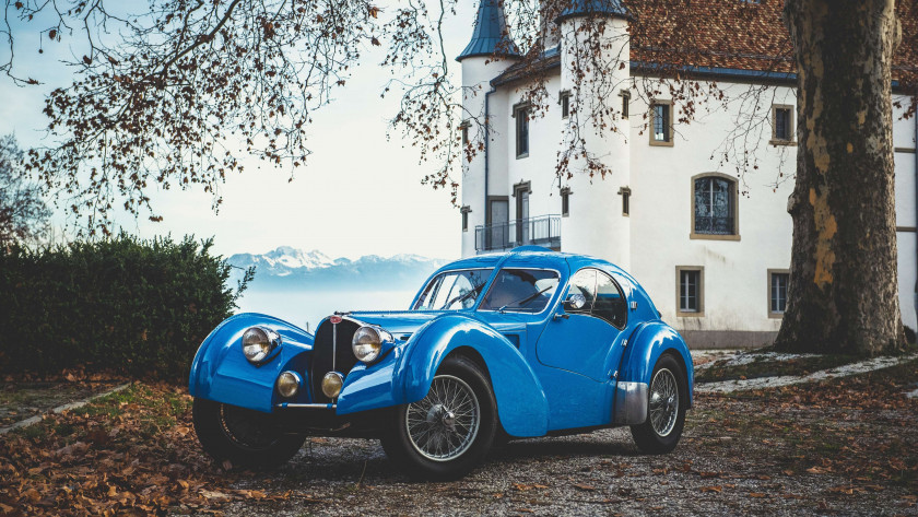 1936 Bugatti 57 Atlantic modifiée Erik Koux