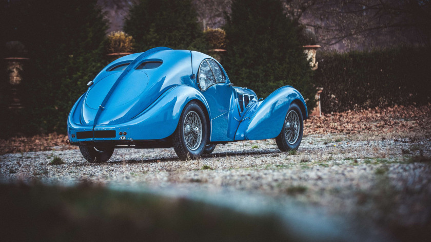 1936 Bugatti 57 Atlantic modifiée Erik Koux