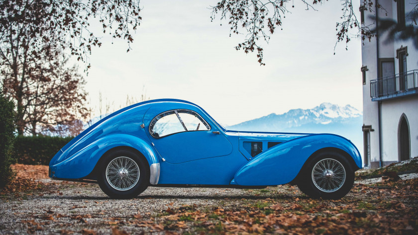 1936 Bugatti 57 Atlantic modifiée Erik Koux