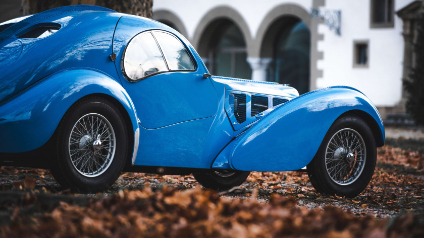 1936 Bugatti 57 Atlantic modifiée Erik Koux