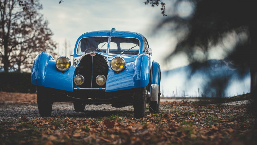 1936 Bugatti 57 Atlantic modifiée Erik Koux