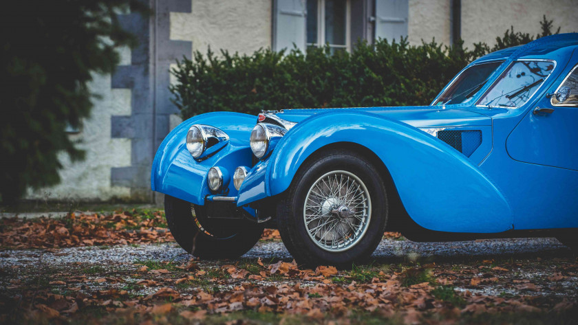 1936 Bugatti 57 Atlantic modifiée Erik Koux