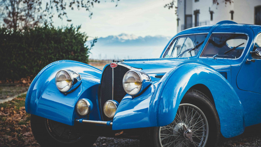 1936 Bugatti 57 Atlantic modifiée Erik Koux