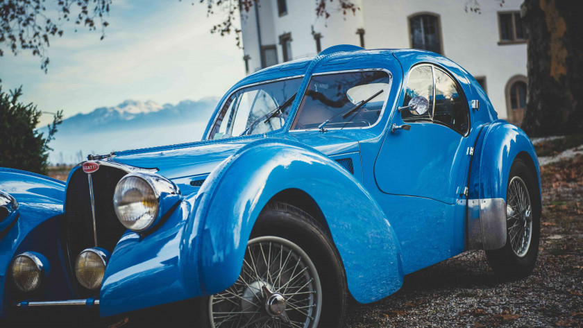 1936 Bugatti 57 Atlantic modifiée Erik Koux