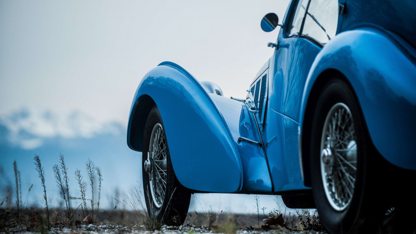 1936 Bugatti 57 Atlantic modifiée Erik Koux