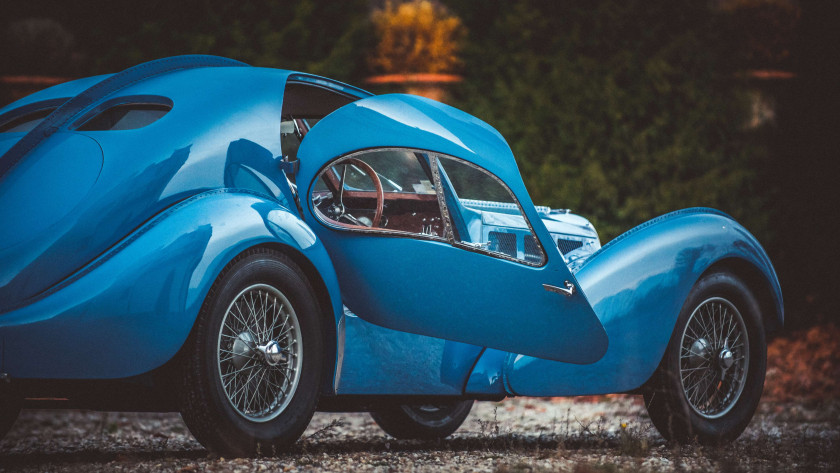 1936 Bugatti 57 Atlantic modifiée Erik Koux