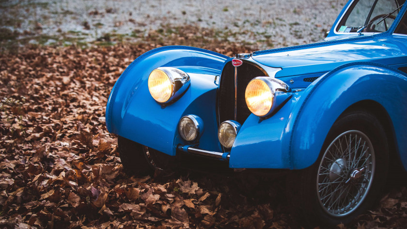 1936 Bugatti 57 Atlantic modifiée Erik Koux