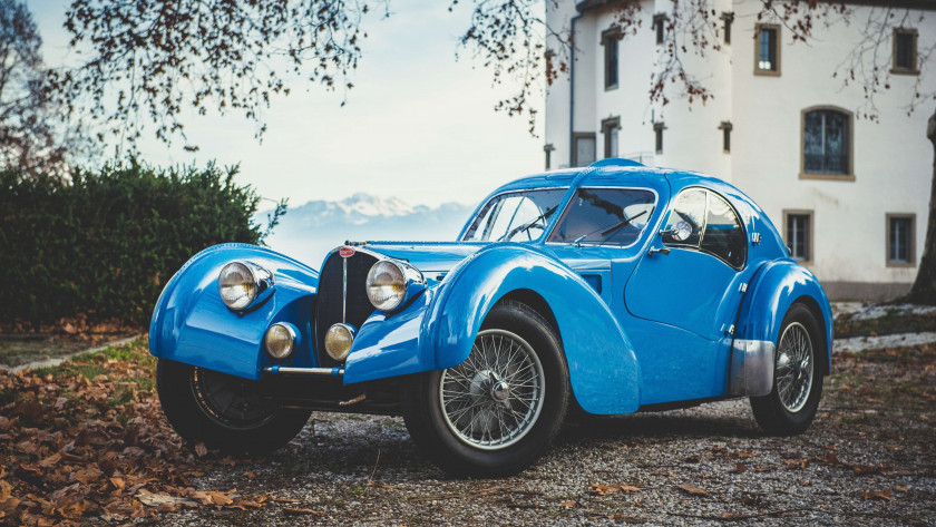 1936 Bugatti 57 Atlantic modifiée Erik Koux