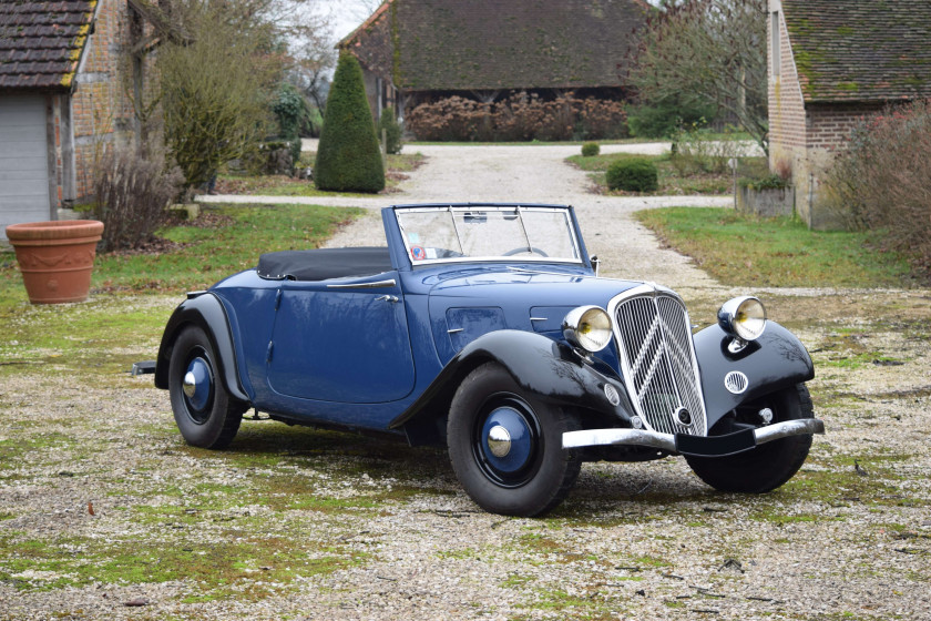 1934 Citroën Traction 7C cabriolet  No reserve