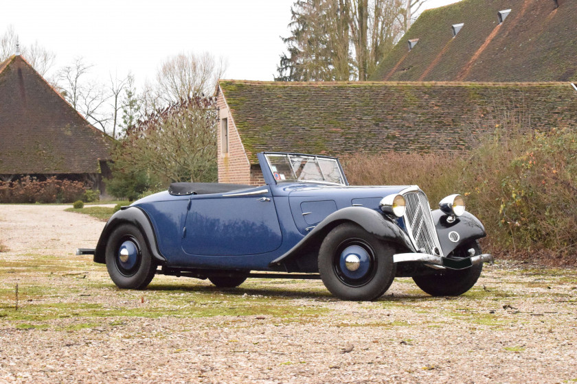 1934 Citroën Traction 7C cabriolet  No reserve