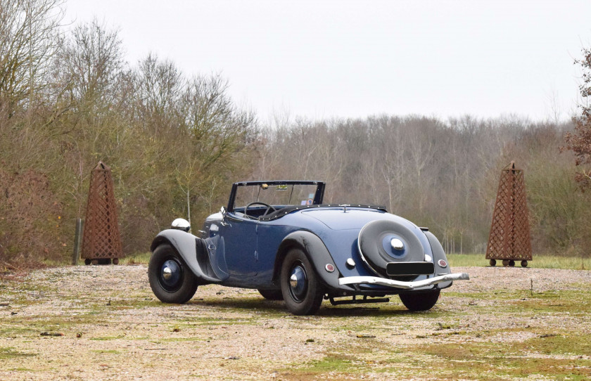 1934 Citroën Traction 7C cabriolet  No reserve