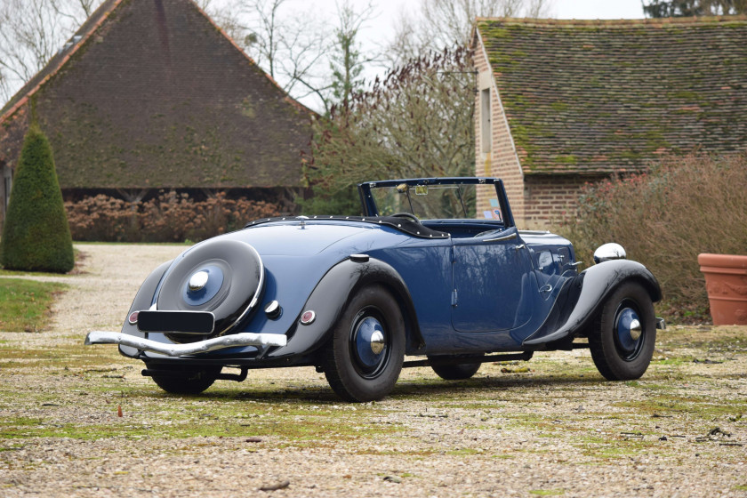 1934 Citroën Traction 7C cabriolet  No reserve