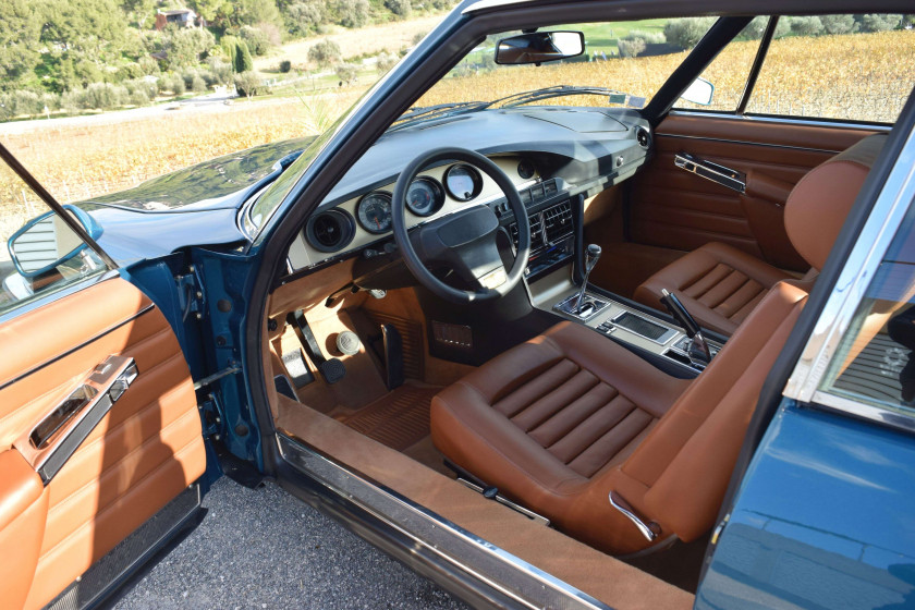 1971 Citroën SM carburateurs  No reserve