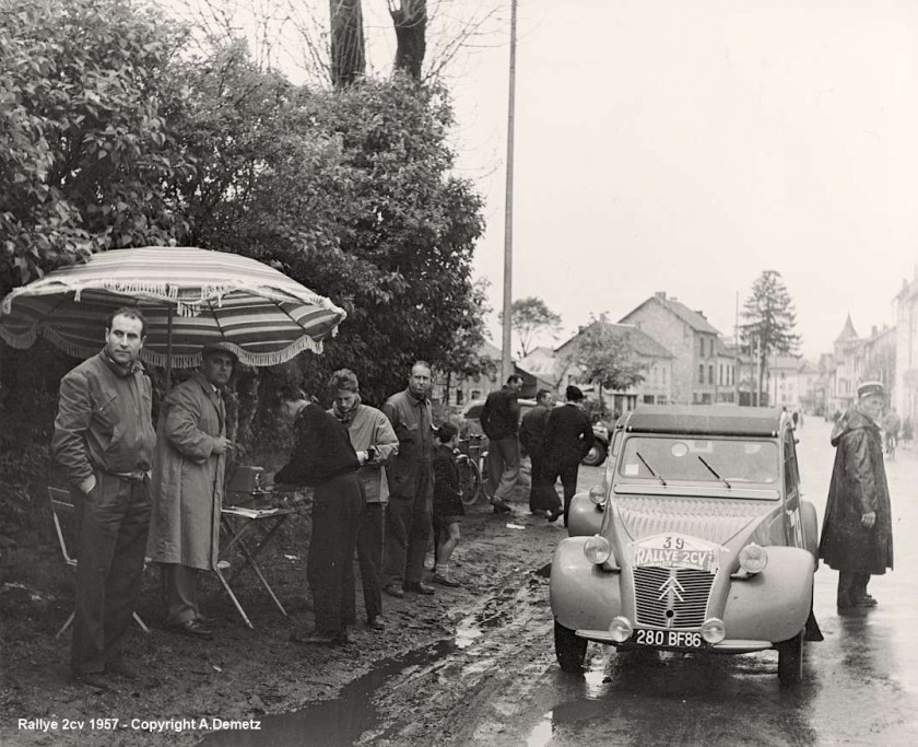 1956 Citroën 2cv AZ " Rallye "  No reserve