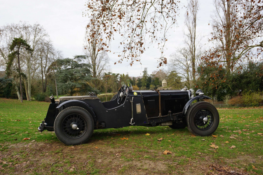 1933 Alvis 12/70 Special Open Tourer Ex Jacques Potherat  No reserve