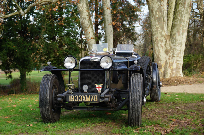 1933 Alvis 12/70 Special Open Tourer Ex Jacques Potherat  No reserve