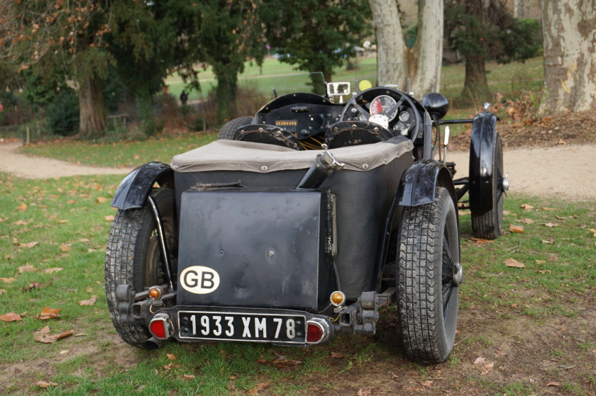 1933 Alvis 12/70 Special Open Tourer Ex Jacques Potherat  No reserve