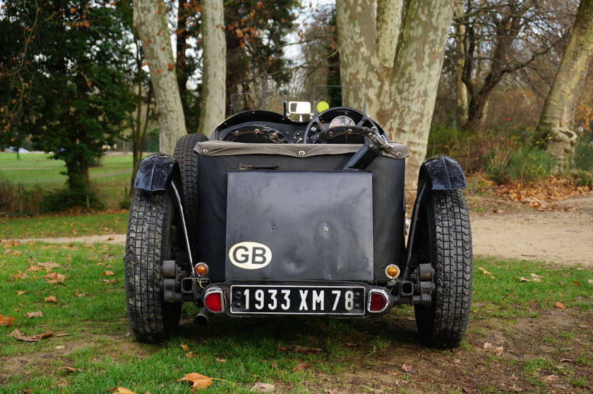 1933 Alvis 12/70 Special Open Tourer Ex Jacques Potherat  No reserve