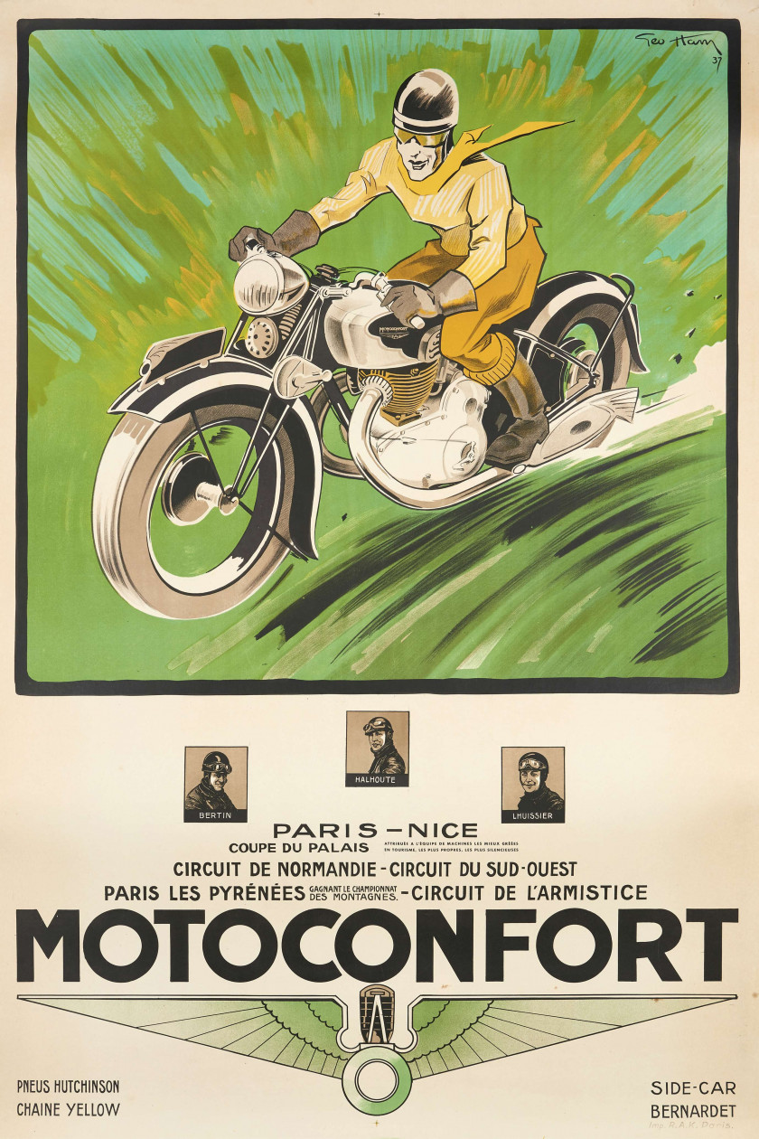 Géo HAM (Georges Hamel) 1900-1972 Motoconfort