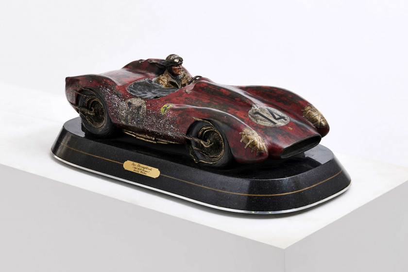Stanley WANLASS Né en 1941 Two Thoroughbreds