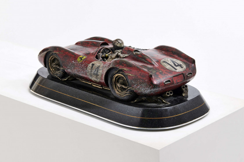 Stanley WANLASS Né en 1941 Two Thoroughbreds