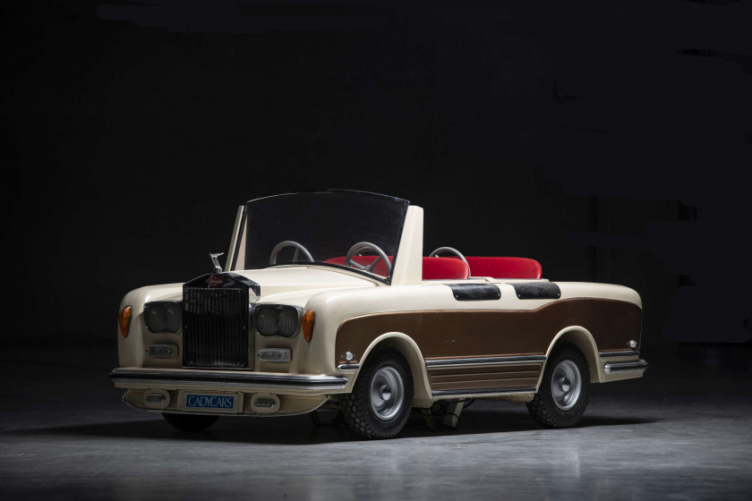 L'AUTOPEDE - ROLLS-ROYCE CORNICHE  Voiturette de manège, Belgique, circa 1980
