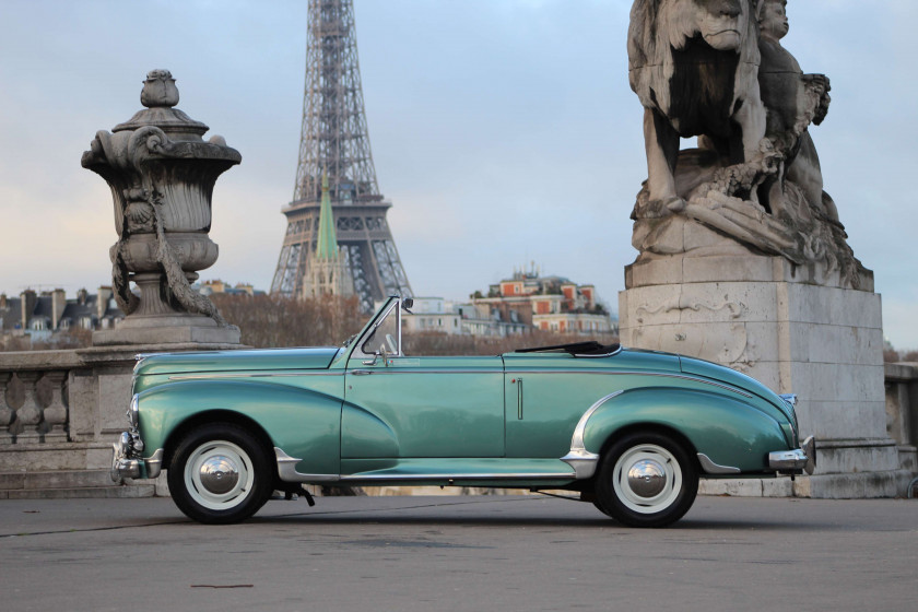 1955 Peugeot 203C cabriolet - Préparation Pékin-Paris  No reserve