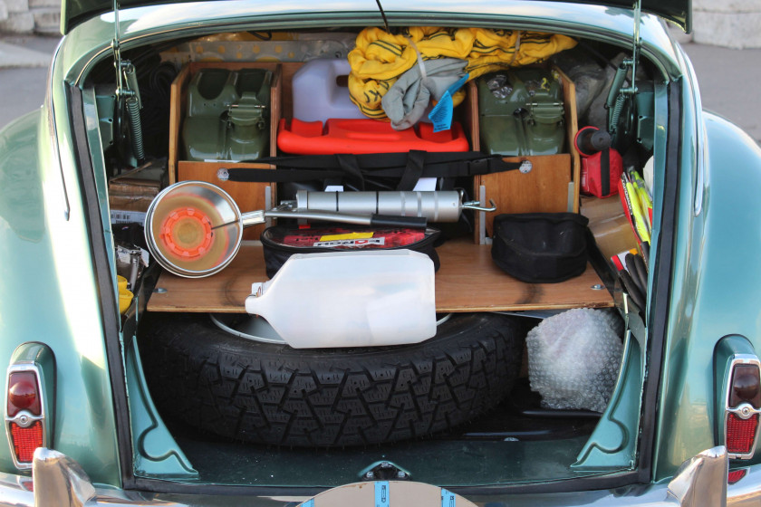 1955 Peugeot 203C cabriolet - Préparation Pékin-Paris  No reserve