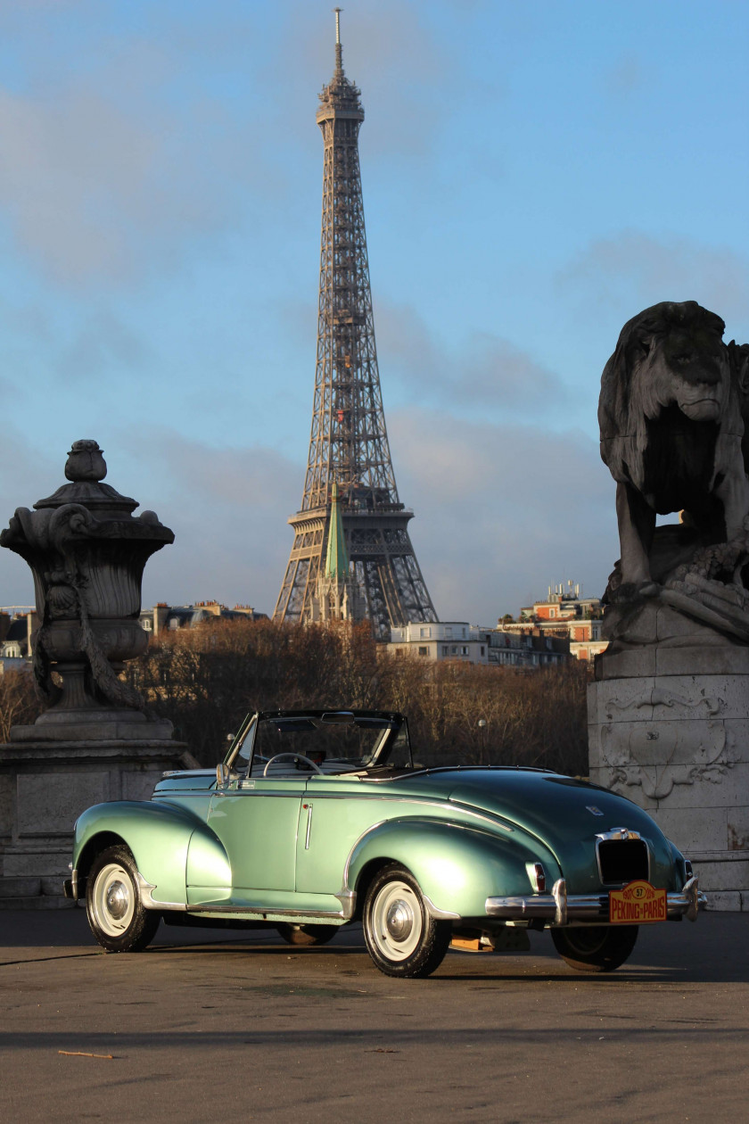 1955 Peugeot 203C cabriolet - Préparation Pékin-Paris  No reserve