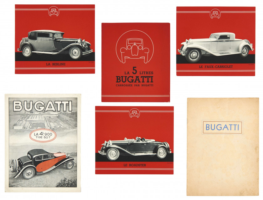 BUGATTI  Ensemble comprenant