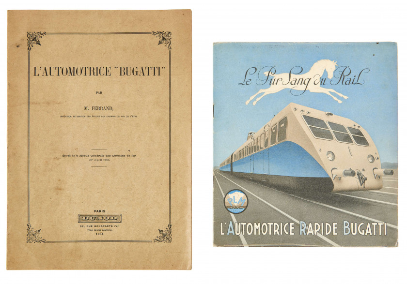 AUTOMOTRICES BUGATTI  Ensemble comprenant