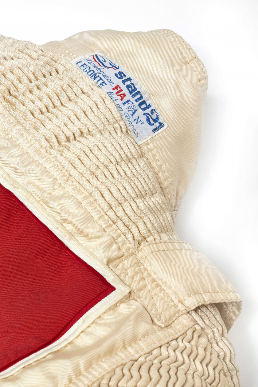 AYRTON SENNA (1960-1994)  Rare combinaison de course - Toleman - saison 1984 - Première saison en Formule 1