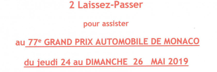 DEUX LAISSEZ-PASSER