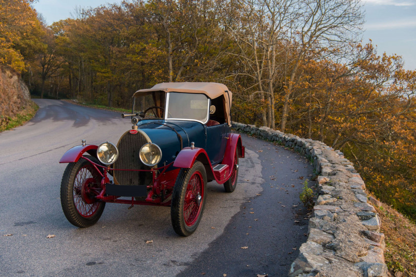 1925 Bugatti Type 23 " Brescia " cabriolet par Michel Bigatti