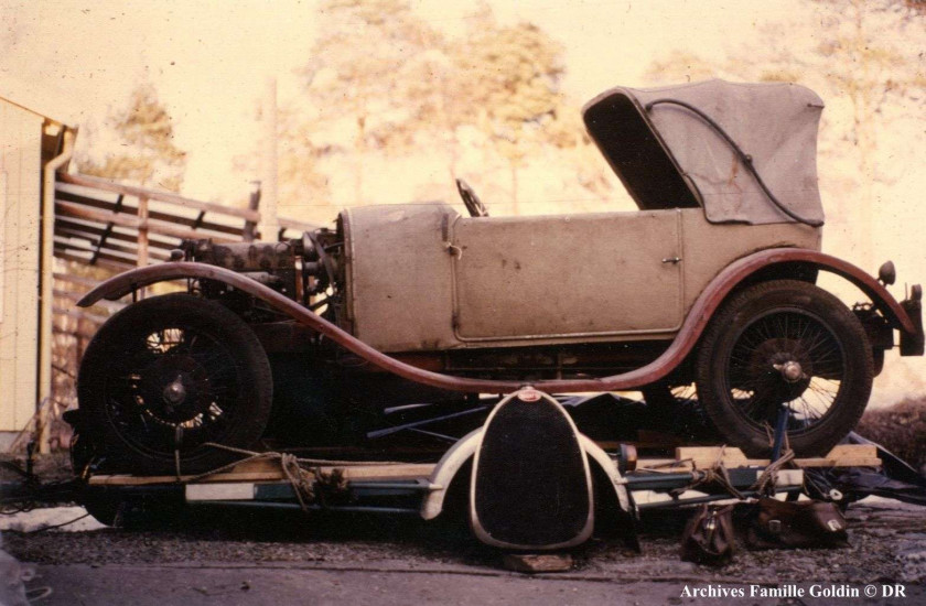 1925 Bugatti Type 23 " Brescia " cabriolet par Michel Bigatti