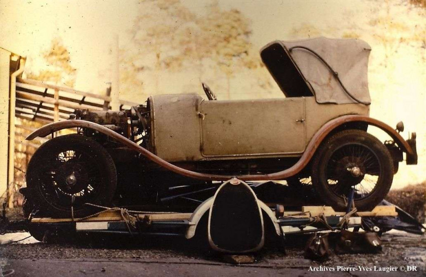 1925 Bugatti Type 23 " Brescia " cabriolet par Michel Bigatti