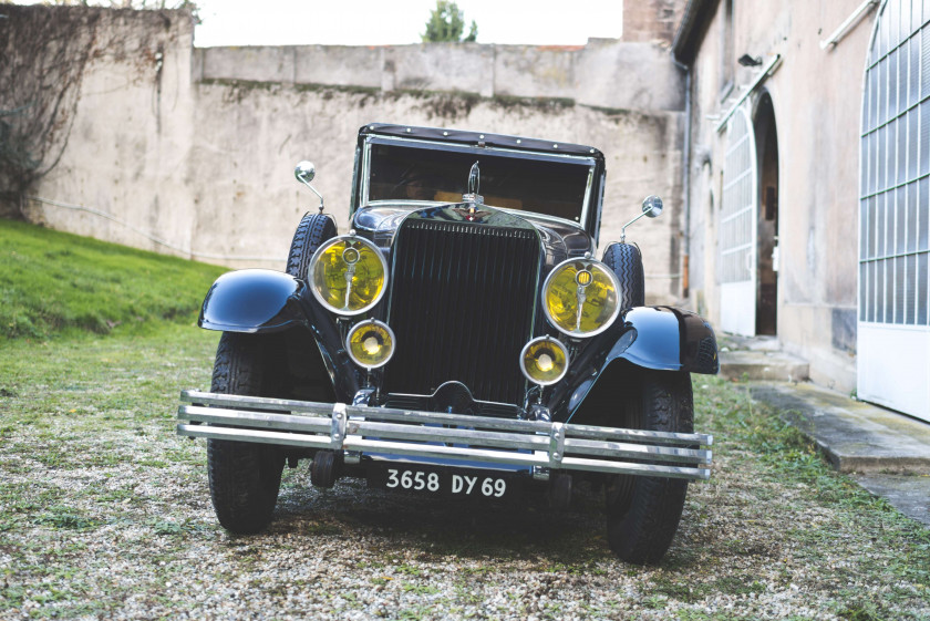 1929 Hispano-Suiza H6B Coupé de ville transformable par Billeter et Cartier