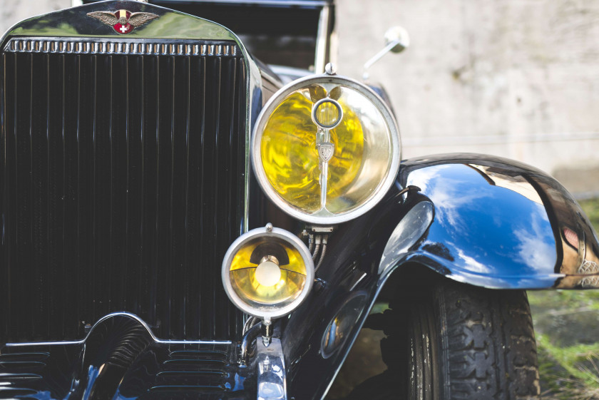 1929 Hispano-Suiza H6B Coupé de ville transformable par Billeter et Cartier