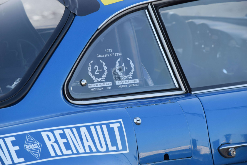 1973 Alpine A 110 1800 Gp4 Usine  No reserve