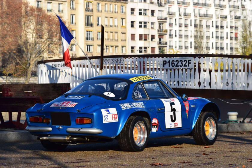 1973 Alpine A 110 1800 Gp4 Usine  No reserve