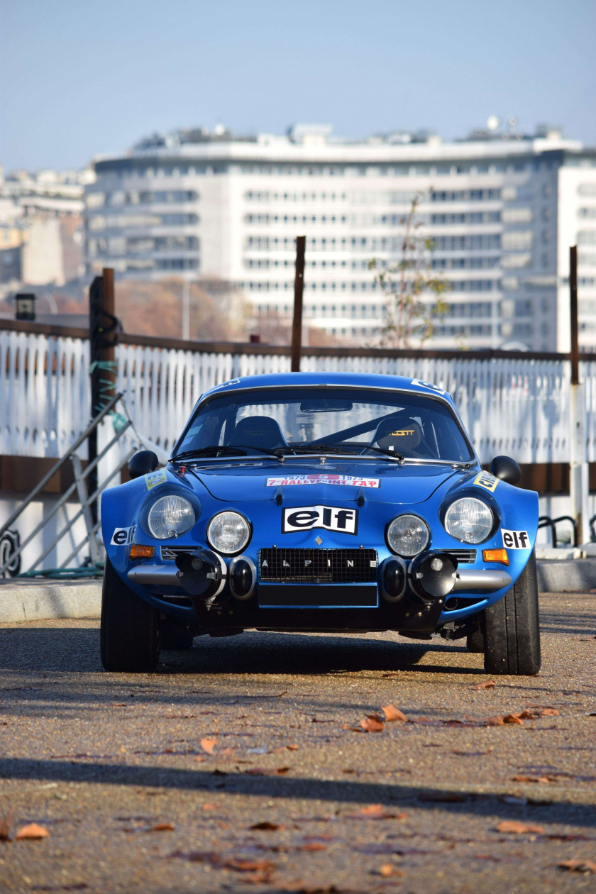 1973 Alpine A 110 1800 Gp4 Usine  No reserve